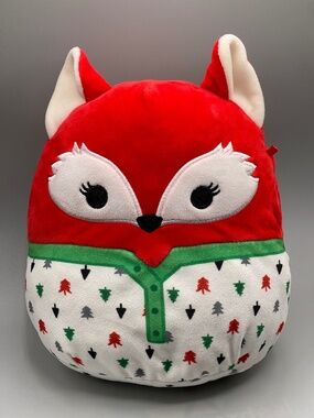 Squishmallow 8" Lexi the Fox in Pajamas Kellytoy Soft Plush Stuffed Animal Toy